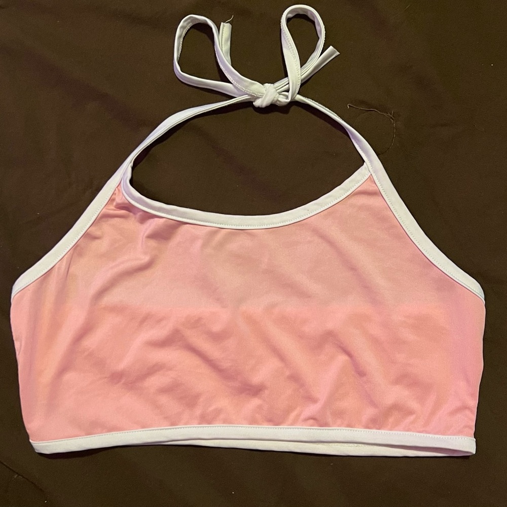 Pink halter